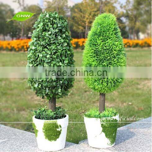 GNW GP001 New 2014 Product Ideas Potted Artificial Plants and Trees Wedding Table Decoration