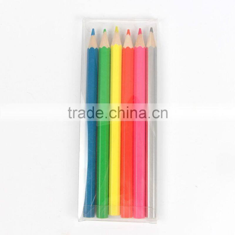 Fluorescent colored Jombo pencil neon color pencil