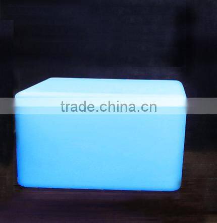 2016 Hot ! led snake bench lighting chairs for park garden, working bench for home decor