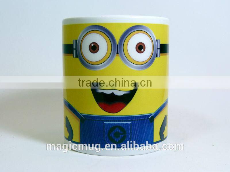 3D Minions Ceramic Coffee Mugs