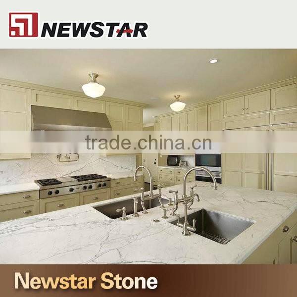 Luxury marble kitchen countertop