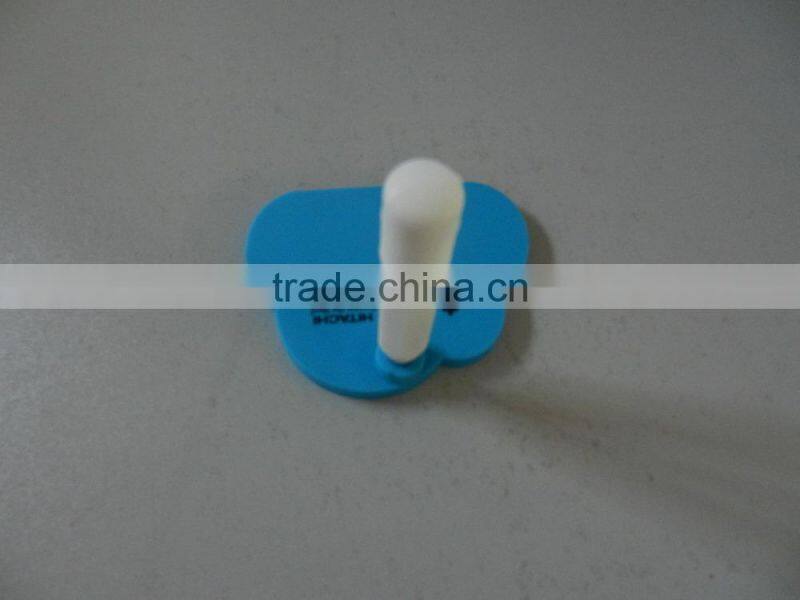 2015 hot sale square shape silicone rewritable memo pad