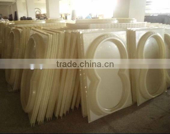 eight font plastic vacuum forming light box advertising inside box