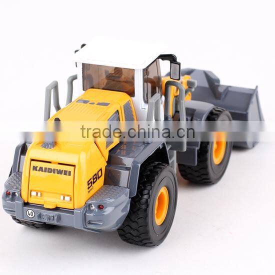 1:50 diecast toy four wheel loader ZZC123465