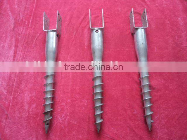 76mm*1800mm ground auger for photovoltaic solar energy on sale