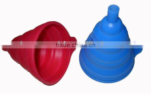 Multifuncational food grade Silicone ruber funnel