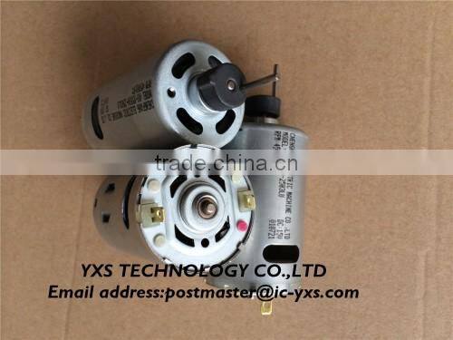 RS-555SH-2583LV Strong magnetic dc15V 4500rpm 125ma dc motor high torque and power for car pump motor