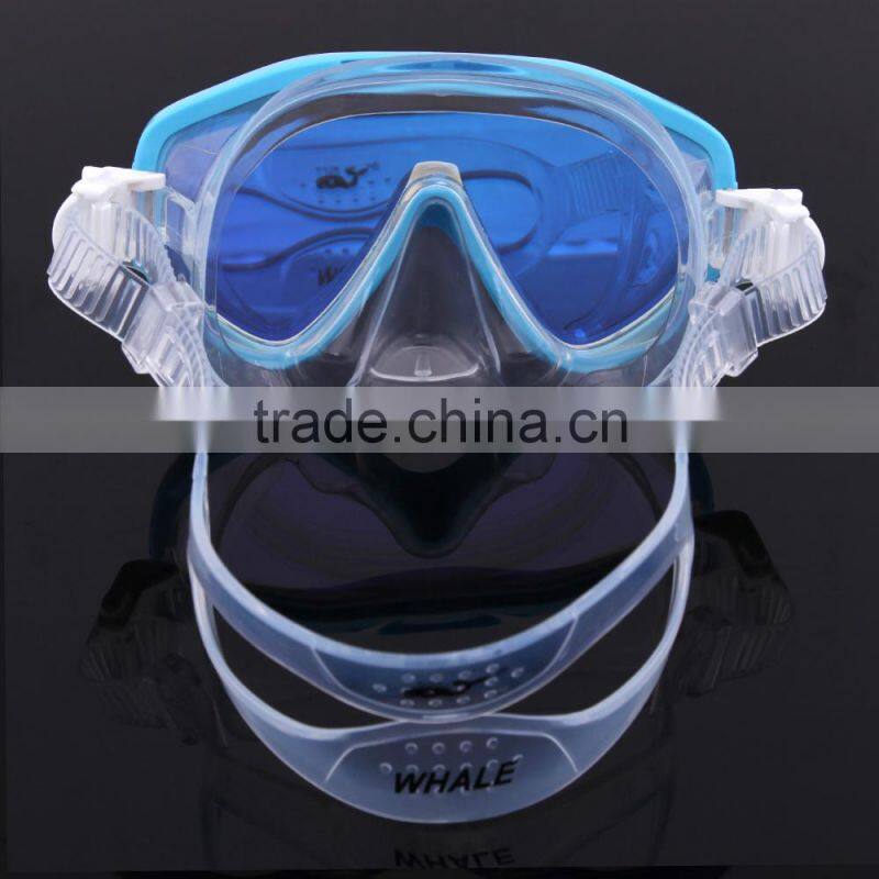 Hot Sale Anti-leak Tempered Glass Adult Diving Goggle