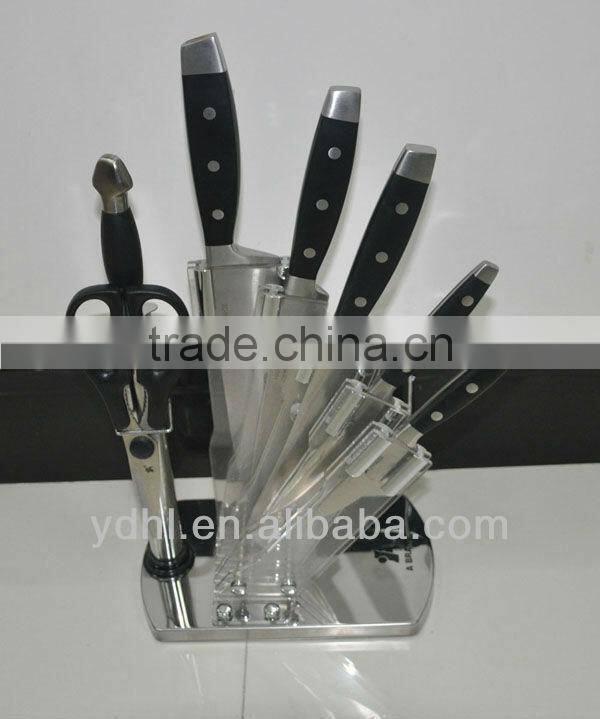 Stainless steel kitchen knife set