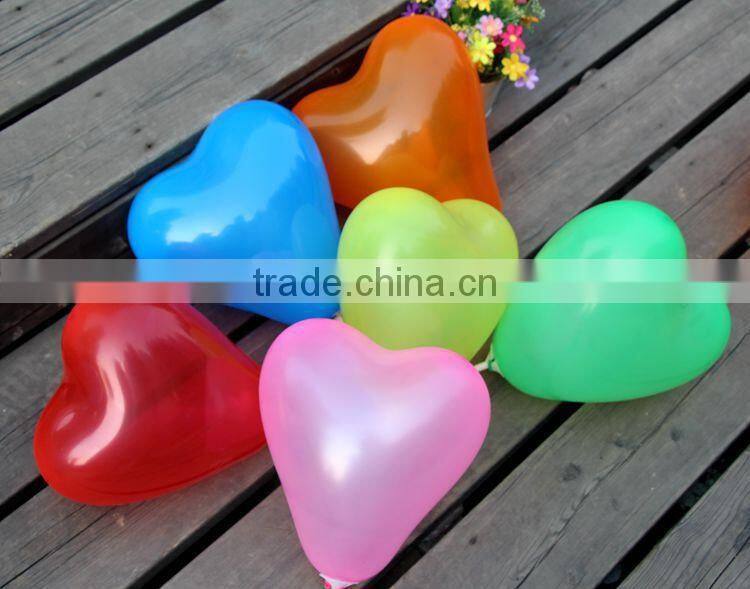 Colorful Latex Balloon Wholesale Wedding Decoration Balloon Heart Shaped Party Balloon