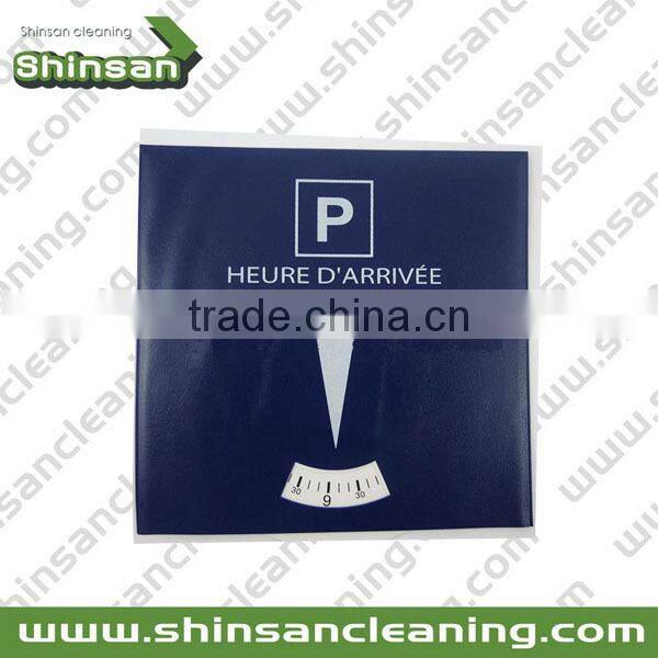 2017 New Design soft PVC parking timer/parking disc clock/parking disc