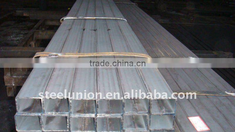 Galvanized square tube / steel hollow tube / black square pipe