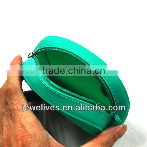 Portable lady silicone cosmtic bag for wholesale