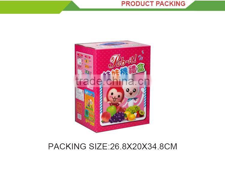 High quality plastic battery operated coin game toy catch machine