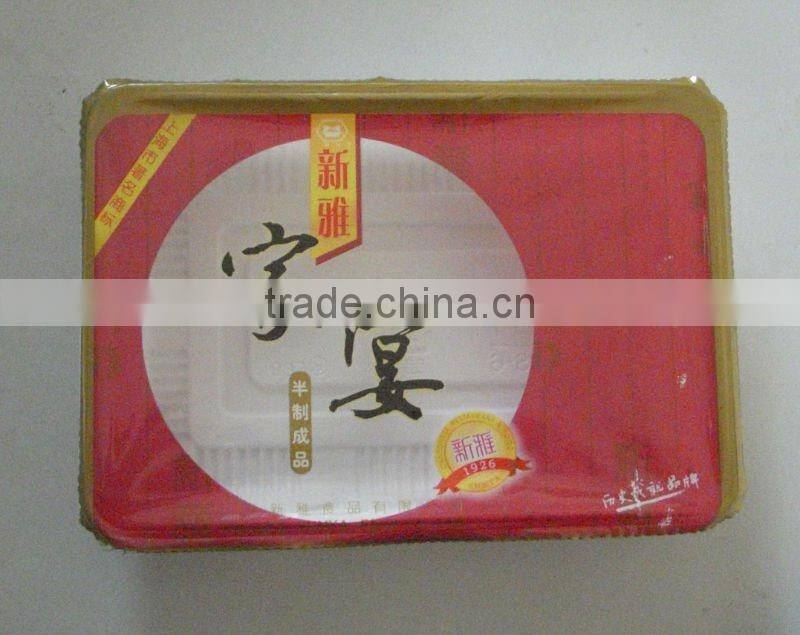fresh meat plastic tray sealing machine