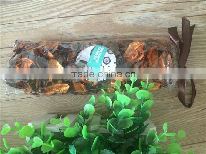 customized colorful scented dried flower in opp bag or organza bag