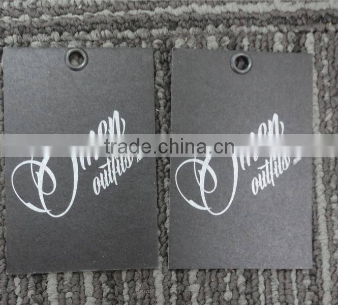 2016 China custom high quality clothing tags Hang Tags with competitive price