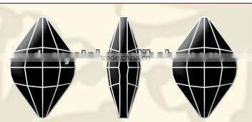 2013 crystal lemon diamond pendant fancy loose beads