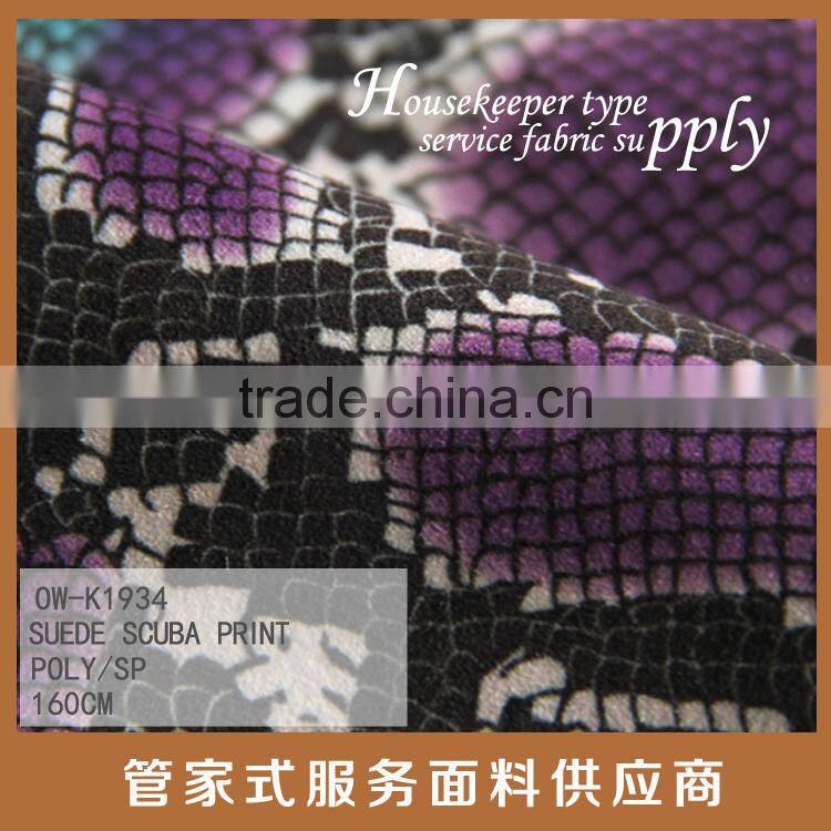 fabric polyester scuba,scuba knitted fabric