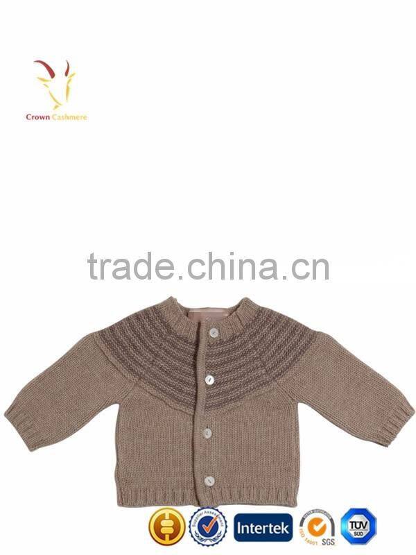 Cashmere Wool knitting pattern children cardigan