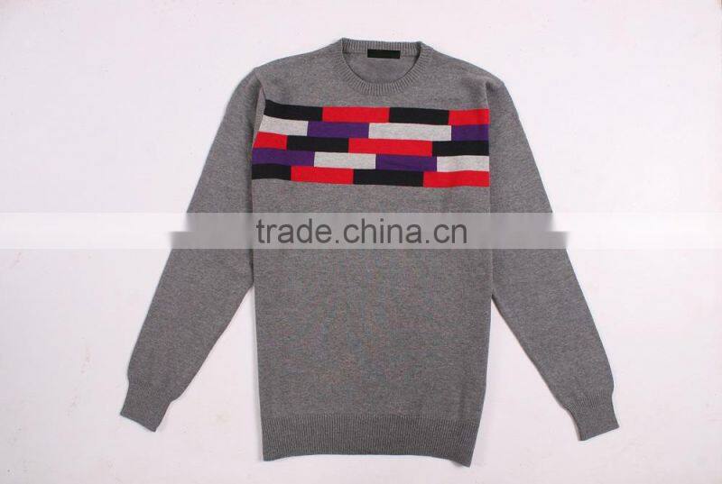 Hot Sale Men Plain Crew Neck Sweaters