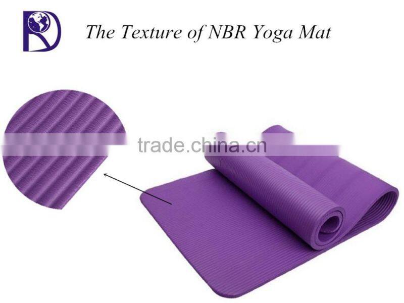 Waterproof Easy to Clean NBR Yoga Mat for Yoga Exercise