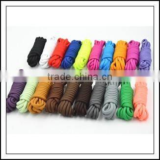 Dark Grey Polyester Yeezy Rope Laces For Runners - Plain Rope Laces Amazon Supplier - Elegant Lace for Ladies