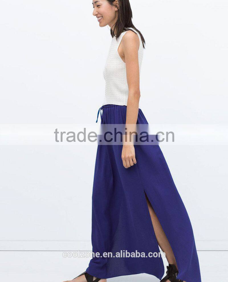 2016 Latest long skirt design long skirt wholesale fashionimaxi skirt women