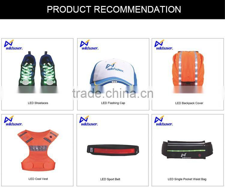 LED outdoor new brands Wildsaver sportswear men