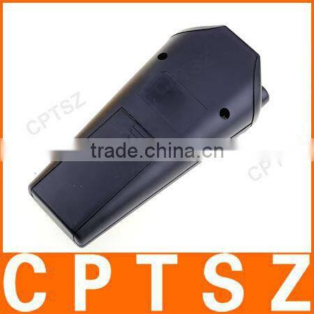 High precision ultrasonic distance meter with laser pointer and calculator