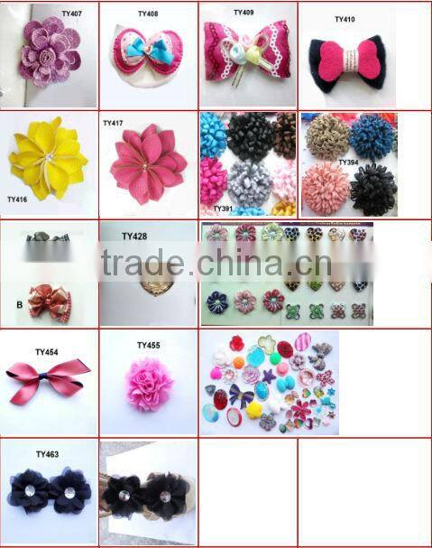 Sample & child-free bowknot hair accessories korean fashion