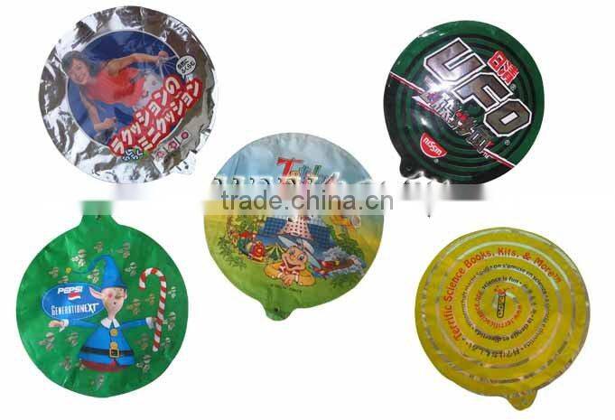 Auto inflated mylar foil balloon