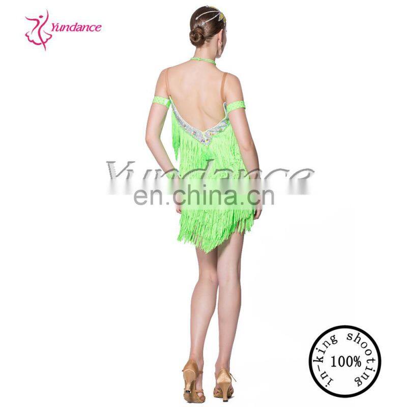 2016 Hot Latin Bar Fashion Latin Dance Dress L-14125