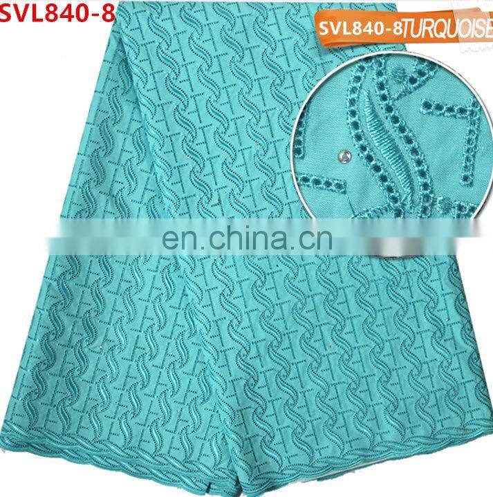 100% Cotton African Swiss Lace Fabric ,African lace cotton fabric ,Swiss cotton lace fabric for men