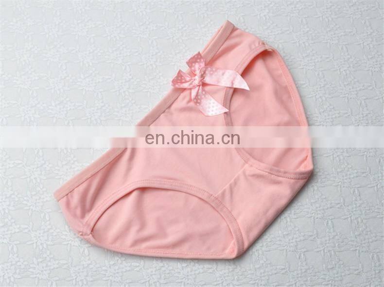 Bestdance wholesale Lace Underpant Pure cotton modal bow-knot underwear Briefs G-String for women OEM