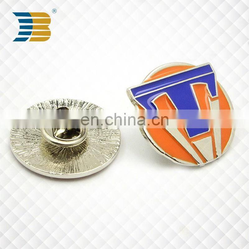 custom design different shape free sample metal lapel pin