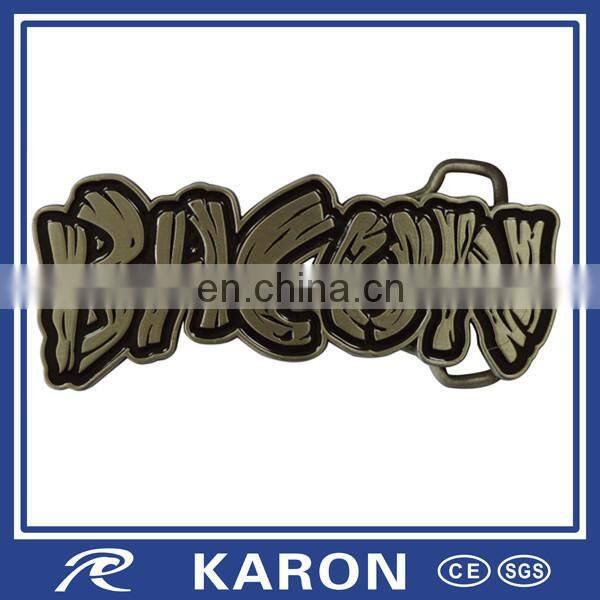 letter shape special design belt buckle