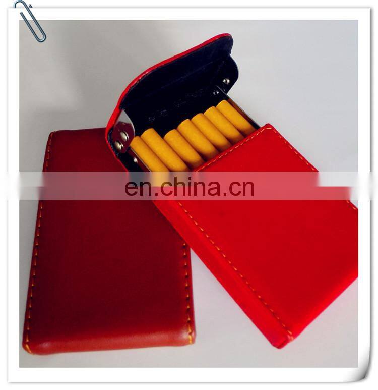 PU silicone portable cigarette case cigarette box