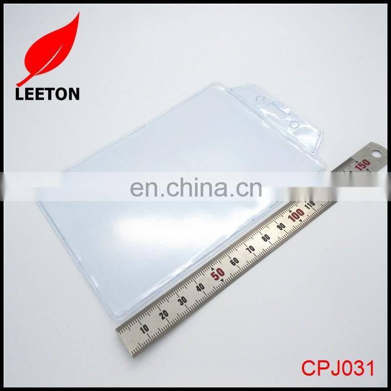 Factory custom PVC waterproof exhibition ID card holder