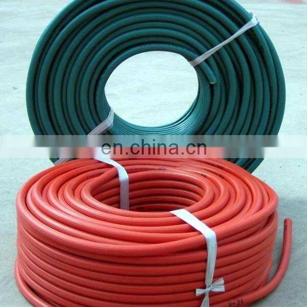 Customized Black Natural rubber and pvc flexible high pressure air compressor hose for gas flushing device