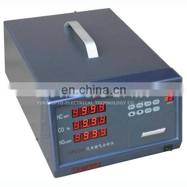HPC500 Portable LCD automotive exhaust gas analyzer price petrol and diesel exhaust gas analyzer