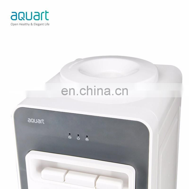 Electric  cooling standing water dispenser  with storage cabinet /Three taps standing water cooler for home