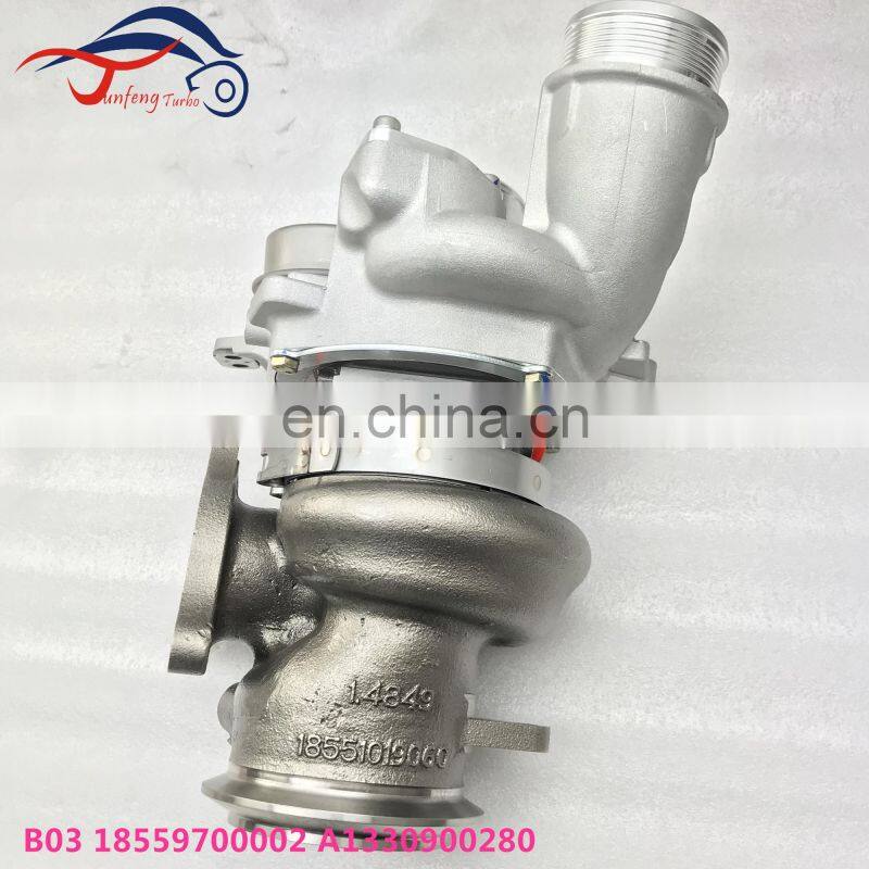 B03 Turbo 18559700013 18559700010 1330900480 M133 engine Turbocharger for Mercedes Benz A-Class 2.0L M133DE20 AL engine