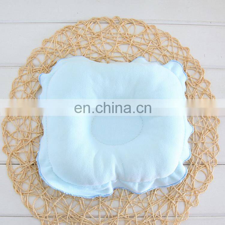 Crown Baby Head Shaping Pillow Organic Cotton Baby Wedge Pillow Protective Sleeping Pillow