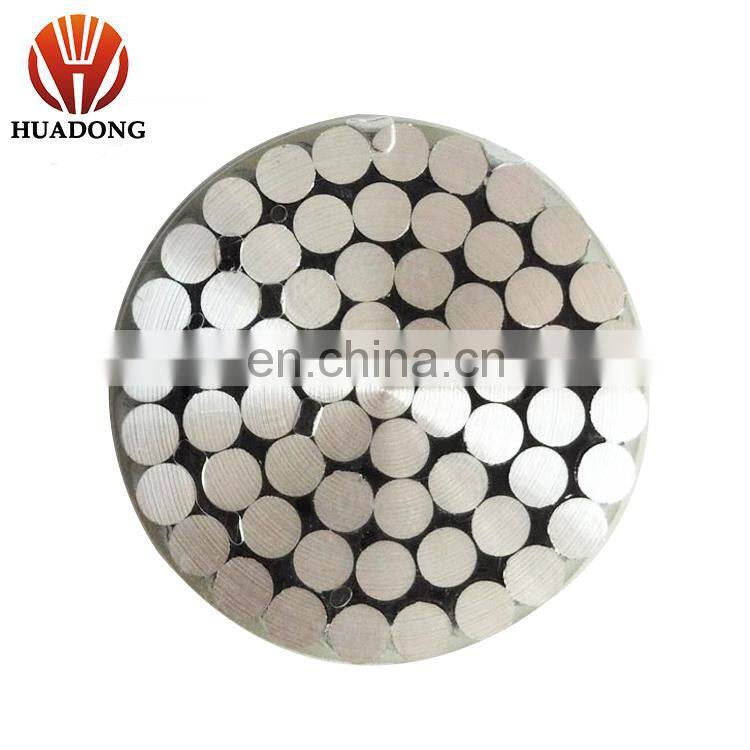 huadong Transnission Line Conductor AAC Butte Naked Conductor For Overhead
