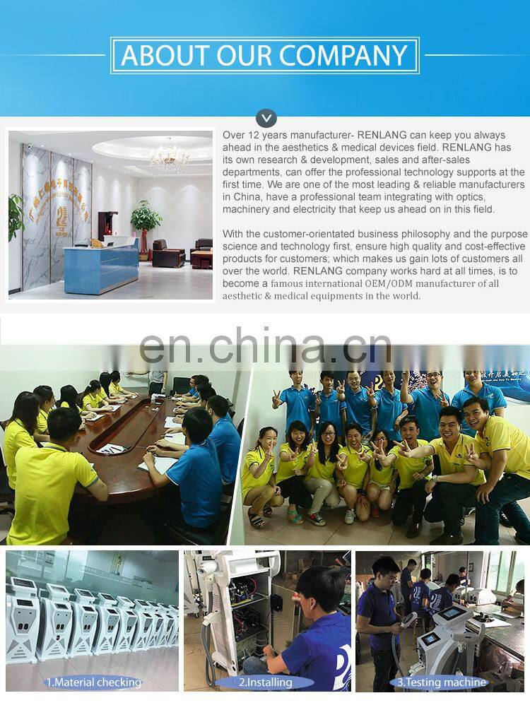 RF system skin beauty machine