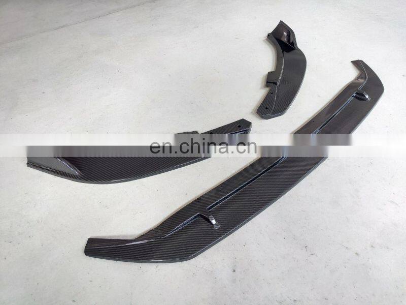 other exterior accessories for ford focus ST line abs material carbon fiber front bumper lip splitter spoiler rear diffuser 2019