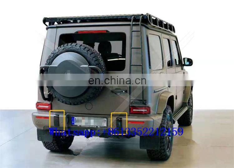 G class w464 G63 G500 eurocar style front bumper rear bumper cover for G wagon w463A G500 G63 dry carbon fiber bumper cover