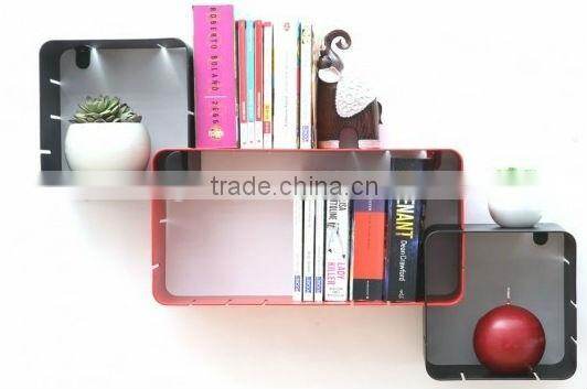 2013 new coloful wall bookcase A3001