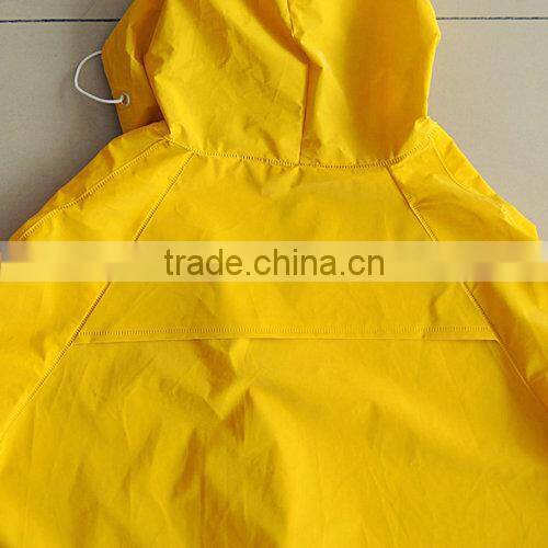 customized color Short delivery time pvc rainsuit